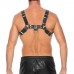 Ouch Chest Bulldog Harness Black Large to Xlarge