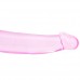 Double Fun Pink Strapless Strap On Dildo